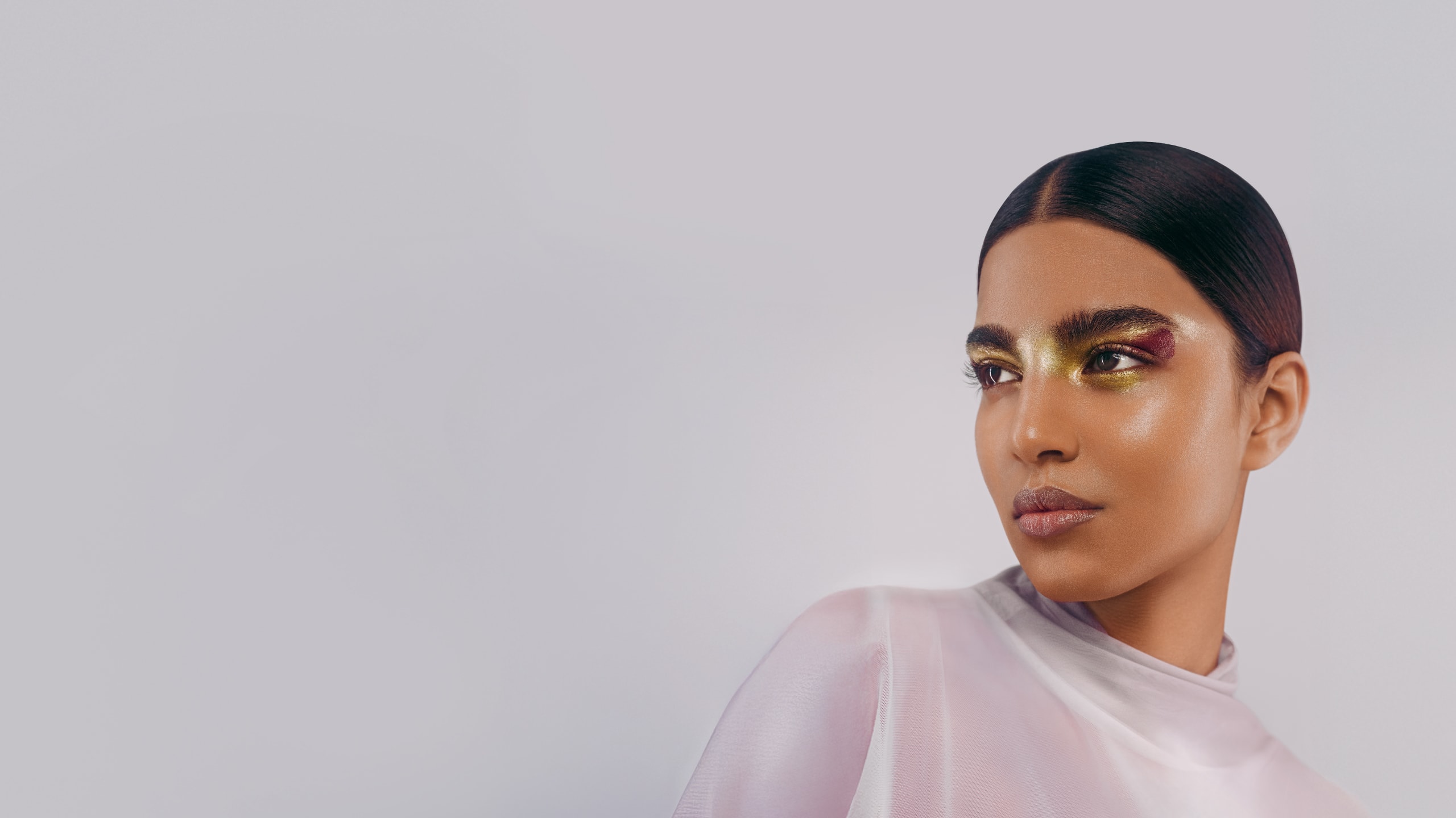 التصميم البصري الرسمي لـمعرض بيوتي ورلد الرياض